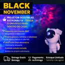 A30 -Astronauta Projetor Galáxia – Luminária de Estrelas com Nebulosa