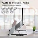 Suporte Dobrável para Laptop em Alumínio