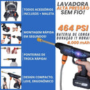Lavadora de Alta Pressão Portátil Recarregável 48V