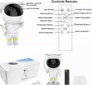 A30 -Astronauta Projetor Galáxia – Luminária de Estrelas com Nebulosa