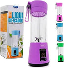Mini Liquidificador Portátil USB 380ml Recarregável