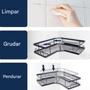 Suporte Organizador para canto e parede 5pcs Multiuso Droopstore