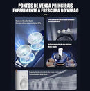 Climatizador Ventilador Duplo Portátil com Umidificador e LED