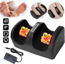 A22 - Massageador Shiatsu Profissional para Pés e Pernas com Calor + 20 Adesivos Detox