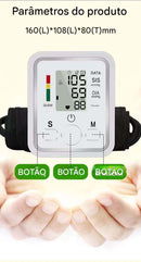 Medidor de Pressão Arterial Digital Automático de Braço