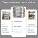 Sapateira de Entrada com Portas Translúcidas – Organização, Proteção e Estilo