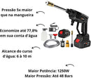 Lavadora de Alta Pressão Portátil Recarregável 48V