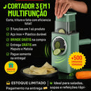 Cortador de Vegetais 3 em 1 – Corta, Tritura e Fatia